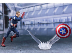 Avengers: Endgame Captain America Cap vs Cap Edition SH Figuarts Action Figure
