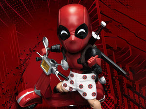 Marvel Deadpool with Scooter Egg Attack Action EAA-065DX PX Previews Exclusive