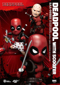 Marvel Deadpool with Scooter Egg Attack Action EAA-065DX PX Previews Exclusive