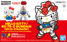 Load image into Gallery viewer, Hello Kitty vs RX-78-2 Gundam
