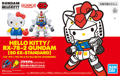 Hello Kitty vs RX-78-2 Gundam