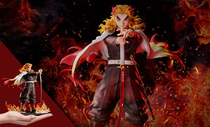 Demon Slayer: Kimetsu no Yaiba- The Movie: Mugen Train ANIPLEX Kyojuro Rengoku 1/8 Scale Figure ($50 non-refundable deposit require for this product)