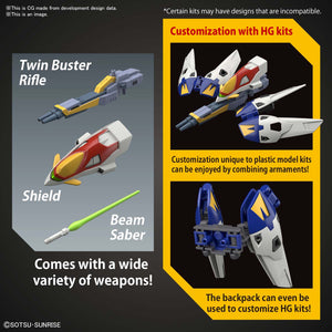 SD Gundam EX Standard Wing Gundam Zero Model Kit